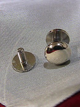 STUDS - STEELS BUTTONS for collar or CUFFS