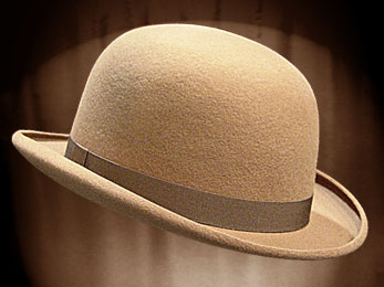 BOWLER DERBY HAT BEIGE MOUFLON (2/3 weeks)