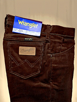 AUTHENTIQUE PANTALON DE VELOURS WRANGLER DES ANNEES 70