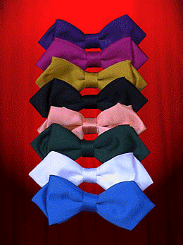 Bow ties squares or with points